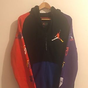 Jordan full zip hoodies